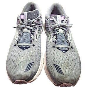 Brooks Men's 13 Low Cut Adrenaline GTS 19 Gray Sneakers FLAW!